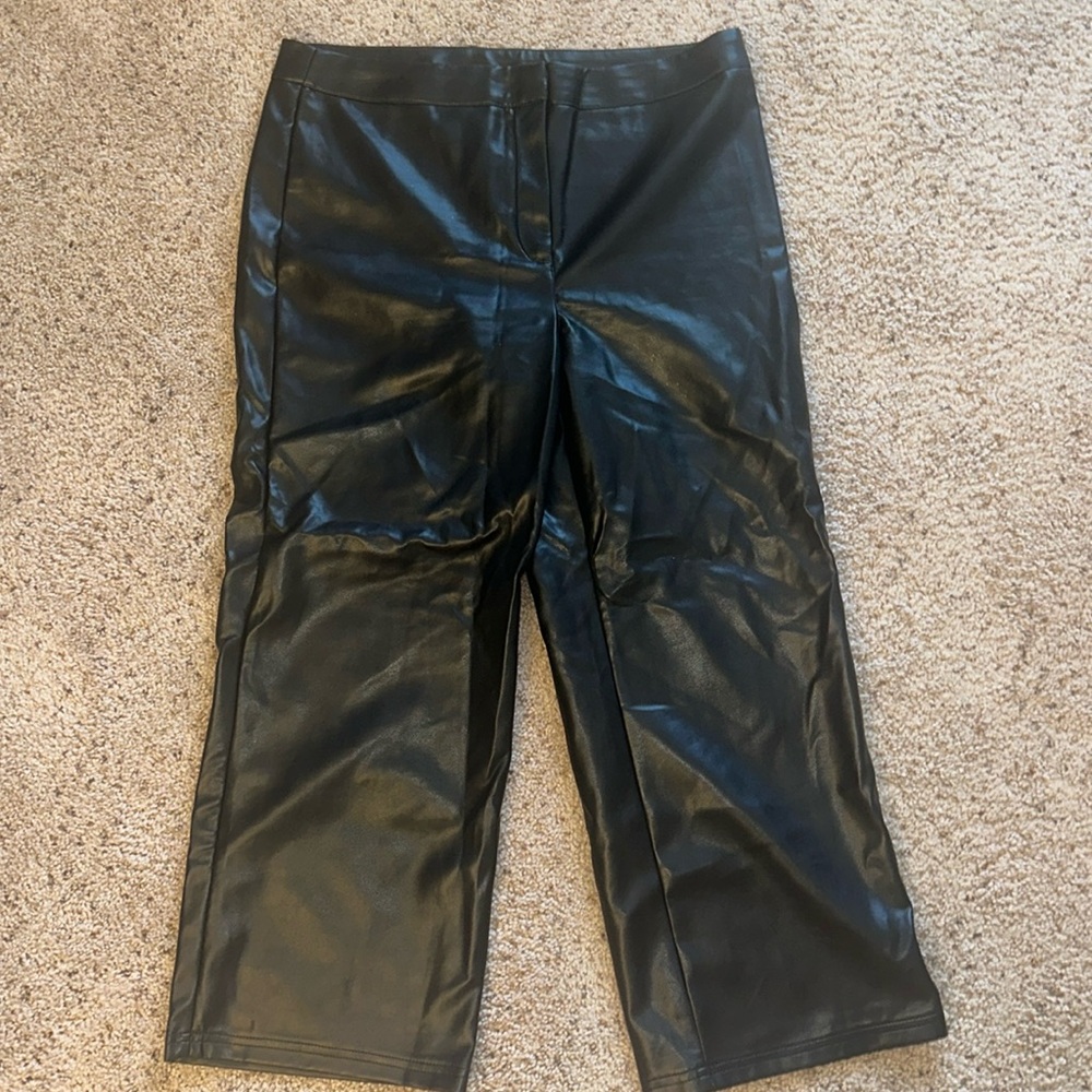 Bagatelle collection faux Leather Pants — size Large